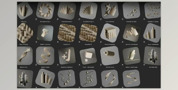 Blender The Lazy Motion Library v1.5