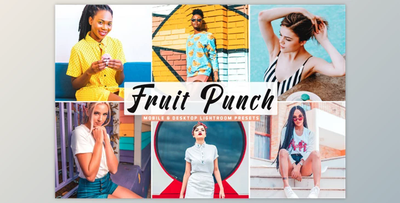Fruit Punch Pro Lightroom Presets By Creativetacos