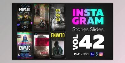 Instagram Stories Slides Vol. 42 (Videohive 34623655) - AE Project