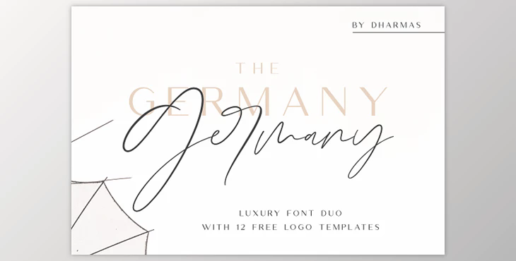 Germany - Luxury Font Duo