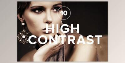 Premium High Contrast PS Actions By Prixel Creative (atn)