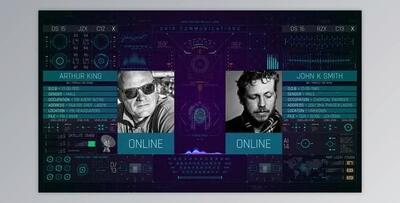 Hud Pro Communication (Videohive 50463769) - AE Project