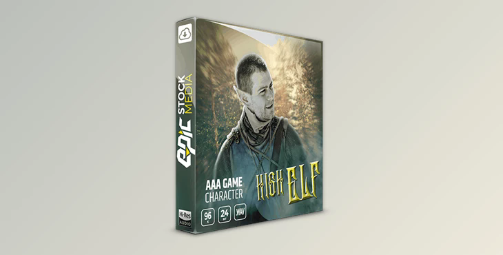 Epic Stock Media AAA Game Character High Elf WAV