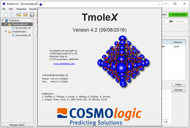 COSMOlogic TURBOMOLE 7.4 x64