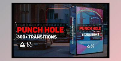 Videohive AnimationStudio Punch Hole Transitions Library 35526145