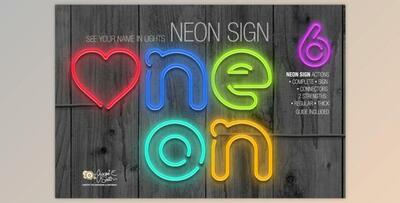 Neon Sign Actions