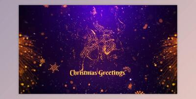 Christmas Greetings Mogrt (Videohive 34556878)