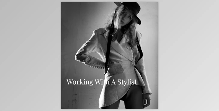 Peter Coulson Photography – Working With A Stylist