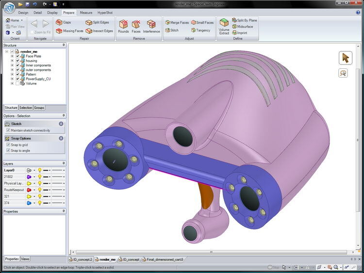 ANSYS SpaceClaim 2024 R1 / DesignSpark Mechanical 2020 R1 x64