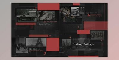 History Collage (Videohive 22609820) - AE Project
