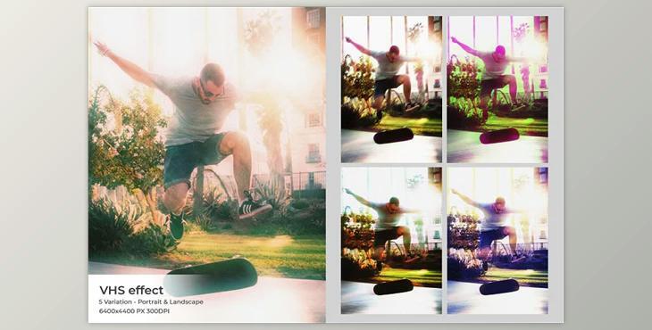 Retro VHS – Grainy Photoshop Effects