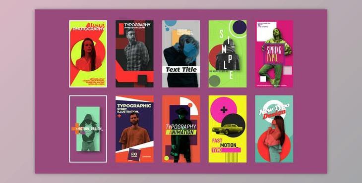 Modeling Instagram Stories (Videohive 48175005) - AE Project