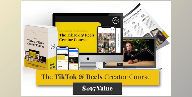 One Peak Creative Agency – The Tiktok and Reels Creator Course
