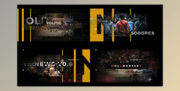 Documentary News Opener (Videohive 29294140) - AE Project