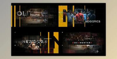 Documentary News Opener (Videohive 29294140) - AE Project