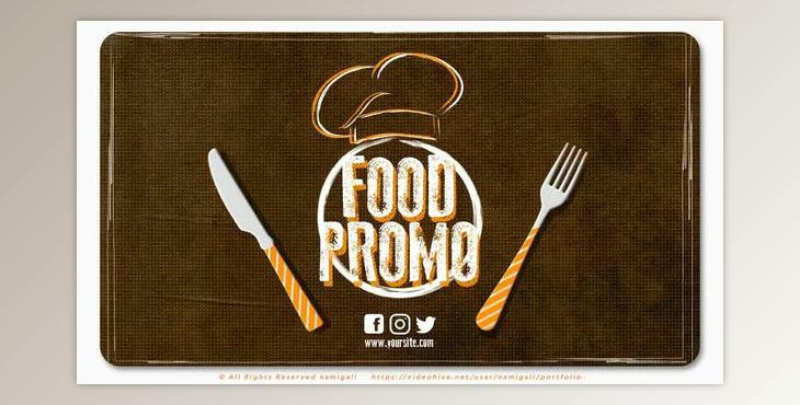 Food Promo (Videohive 33745146) - AE Project