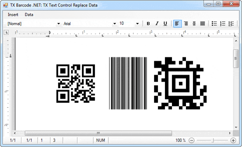 TX Barcode .NET for Windows Forms 4.0