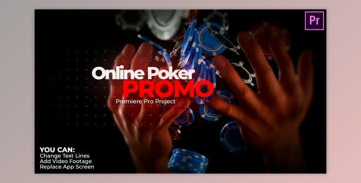 Online Poker App Promo & Poker Intro Premiere Pro (Videohive 33975402)