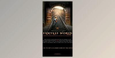 Fantasy World – Photoshop Effect GraphicRiver-29857235 (PSD, ATN)