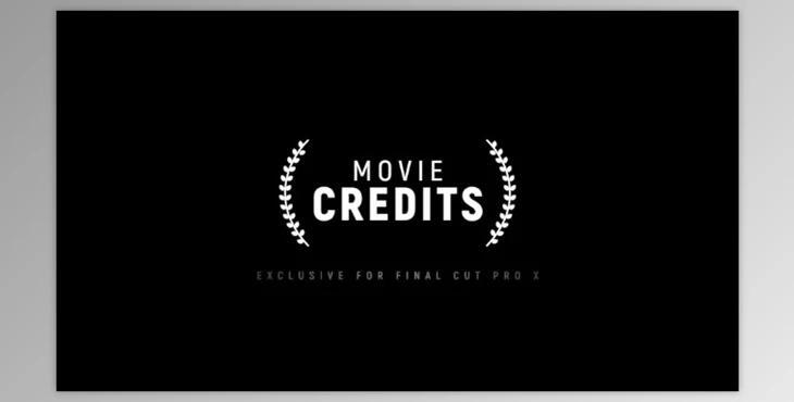 LenoFX - Movie Credits for Final Cut Pro