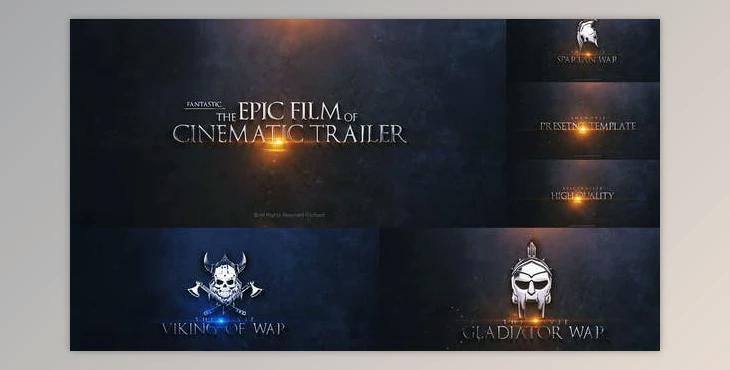 Epic Cinematic Trailer (Videohive 34023556) - AE Project