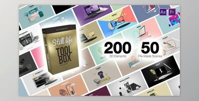 Still Life Toolbox AE & Premiere Pro Mogrts (Videohive 28042599)
