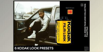 6 Kodak Looks Presets CreativeMarket-6043691 (DNG, XMP, JPG)