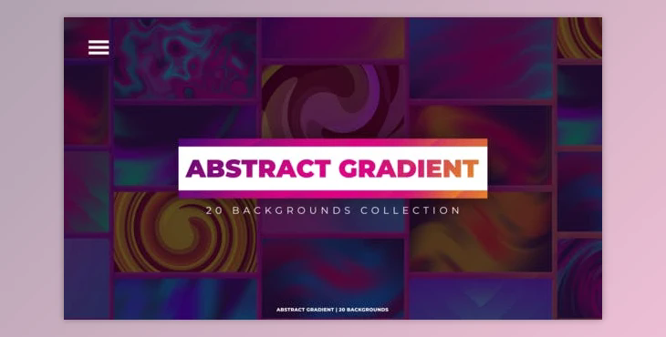 Abstract Gradient Backgrounds (Videohive 44087995) - AE Project