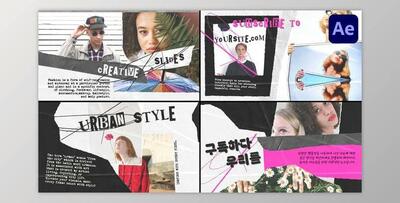 Modern Torn Paper Slides for After Effects (Videohive 53524128) - AE Project