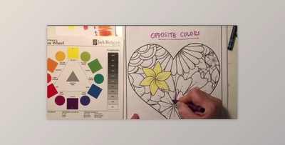Color Workshop-Color Theory, Palettes, Mixing +Video Class & Supply Kit