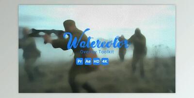 Watercolor Overlay Toolkit (Videohive 49351400) - AE Project
