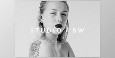 Studio BW – Black & White LR preset CreativeMarket-5749708