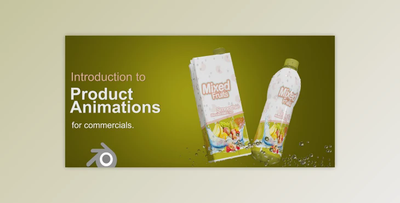 Introduction To Products Animation In Blender
