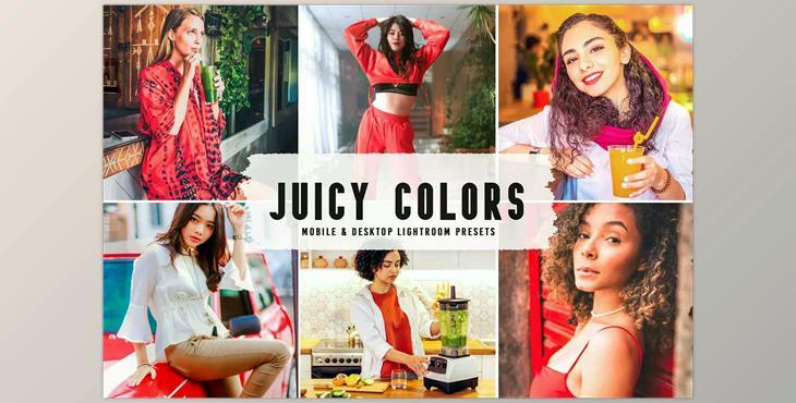 Juicy Colors Pro Lightroom Presets CreativeMarket - 6814122