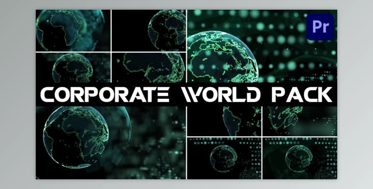 Corporate World Pack for Premiere Pro (Videohive 53364866)