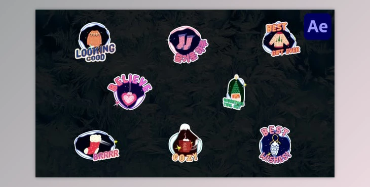 Christmas Holidays Titles for After Effects (Videohive 49457428) - AE Project