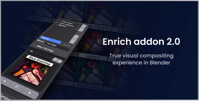 Blender Market – Enrich True Visual Compositing v2.1.0