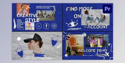 Youtube Artistic Slides for Premiere Pro (Videohive 54373086) - PR Project