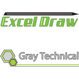 Gray Technical Excel Draw 3.0.9
