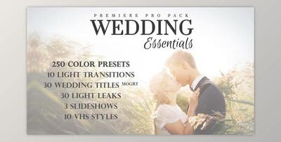 Wedding Essentials Pack for Premiere Pro (Videohive 28150015) - PR Project