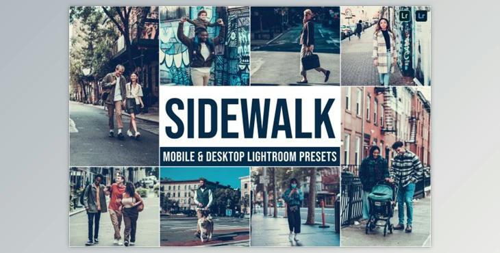 Sidewalk Mobile and Desktop Lightroom Presets by Laksmita