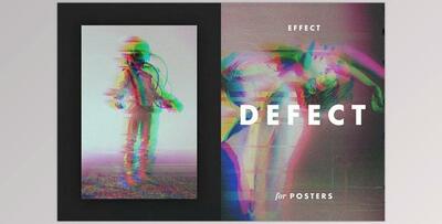Defect Photo Effect for Posters CreativeMarket - 7021655