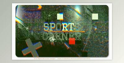Sports Opener (VideoHive 25674111) - AE Project
