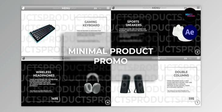 Minimal Product Promo (Videohive 36711656) - AE Project