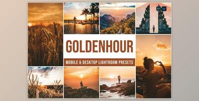 Golden Hour Mobile and Desktop Lightroom Presets by Laksmitagraphics