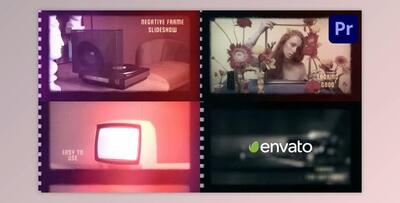 Negative Frame Slideshow for Premiere Pro (Videohive 53645622)