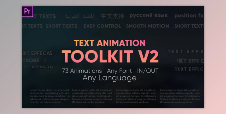 Text Animation Toolkit (Videohive 33504334)