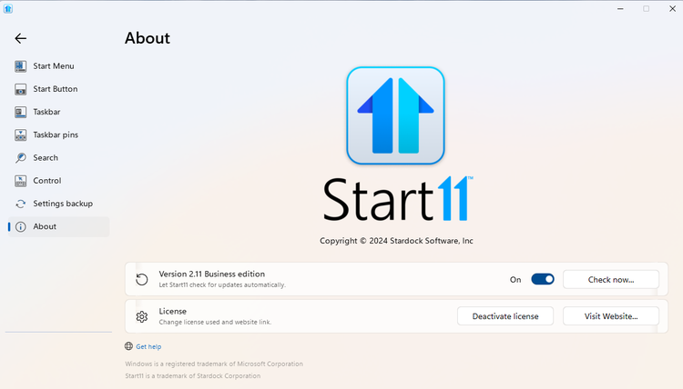 Stardock Start11 v2.5.2.3 / Start10 v1.98