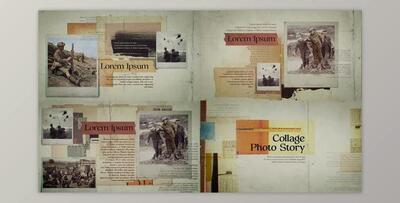 Collage Photo History (Videohive 47935074) - AE Project