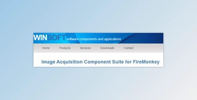 Winsoft Image Acquisition Component Suite for FireMonkey v1.7 for Delphi & CB XE2-12 Athens Full Source